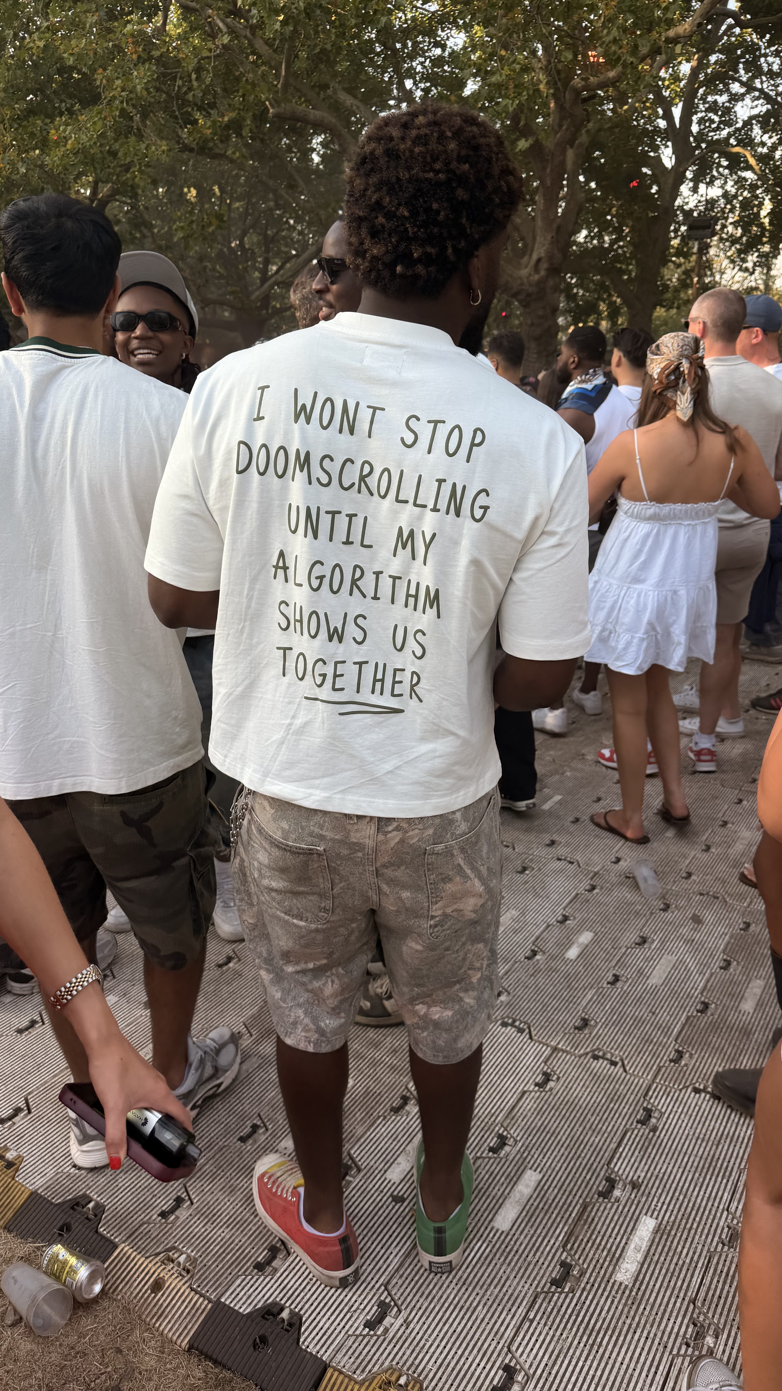 Doomscroll 'Away' Tee, back print